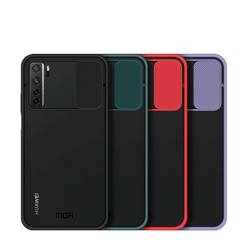 Θήκη Huawei P40 Lite 5G Camshield Colored Edges Mofi