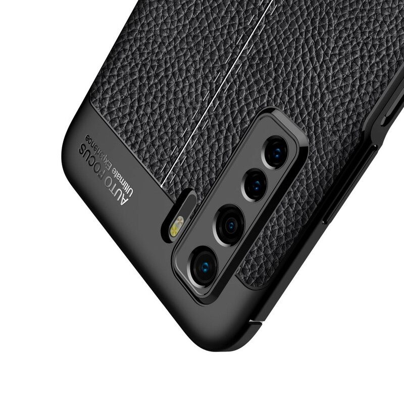 Θήκη Huawei P40 Lite 5G Litchi Leather Texture