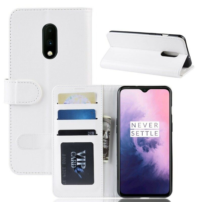 Κάλυμμα OnePlus 7 Premium Συνθετικό Δέρμα