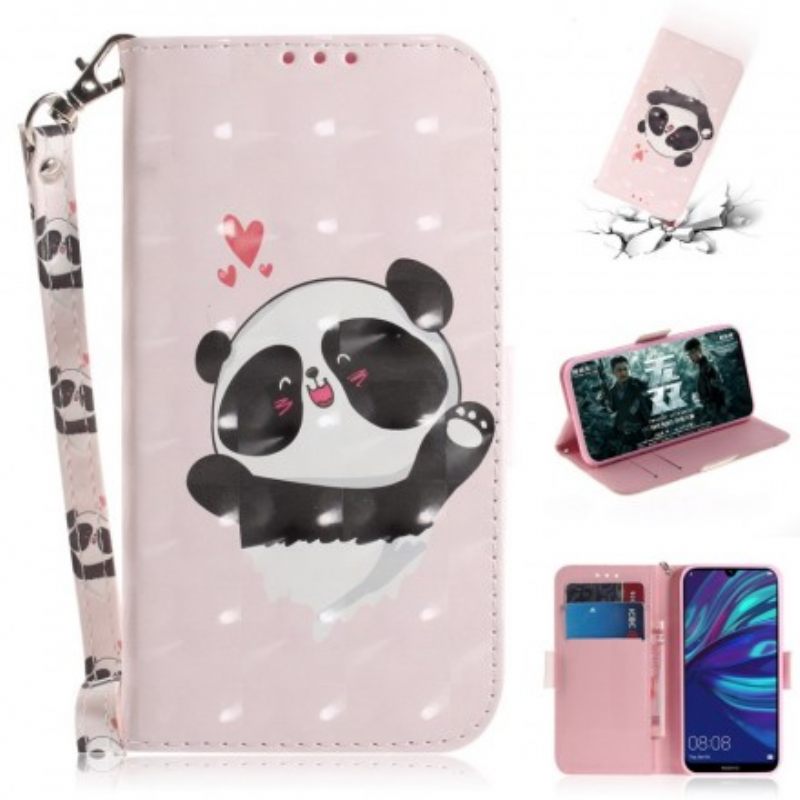 Κάλυμμα Huawei P30 Lite με κορδονι Panda Love Strap