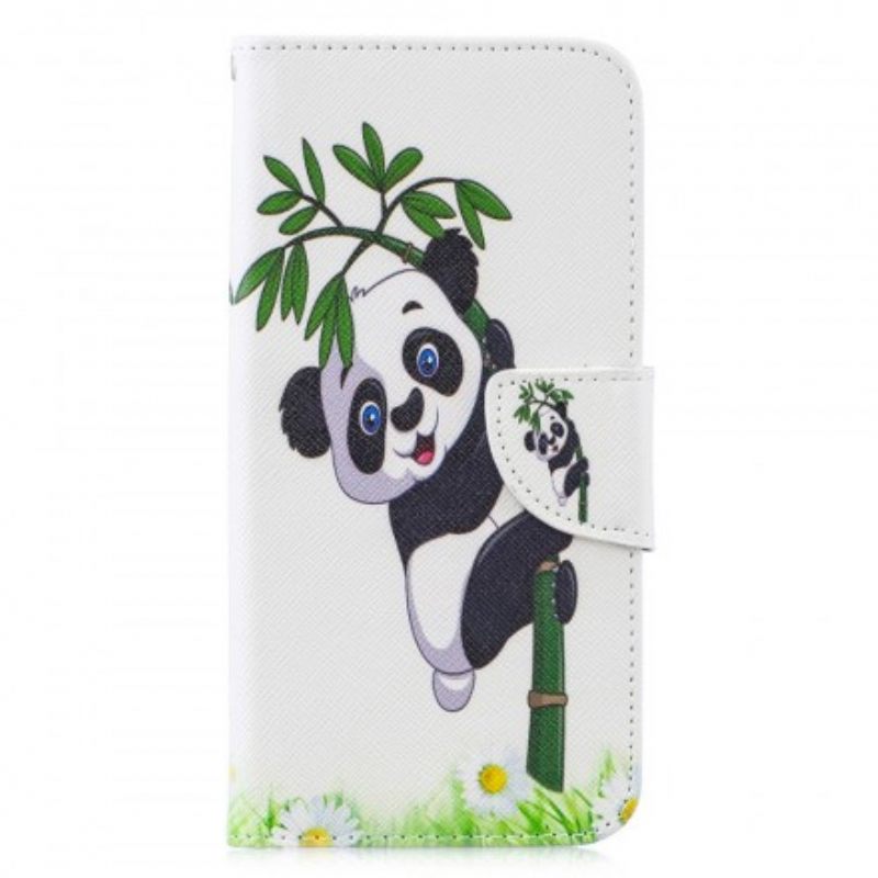 Κάλυμμα Huawei P30 Lite Panda On Bamboo