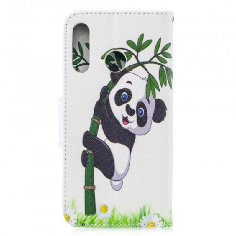 Κάλυμμα Huawei P30 Lite Panda On Bamboo