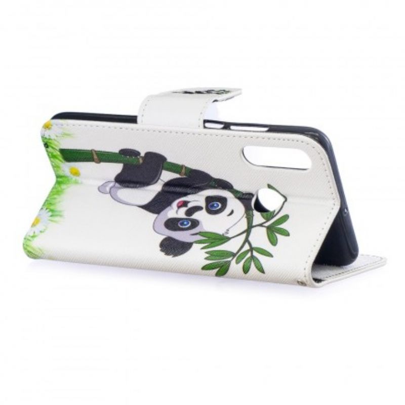 Κάλυμμα Huawei P30 Lite Panda On Bamboo