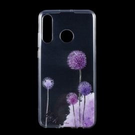 Θήκη Huawei P30 Lite Διάφανες Πολύχρωμες Πικραλίδες