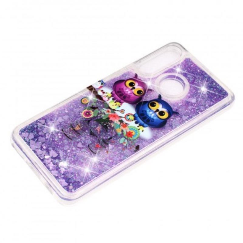 Θήκη Huawei P30 Lite Glitter Owls