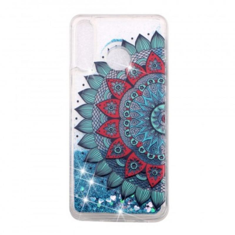 θηκη κινητου Huawei P30 Lite Clear Mandala Glitters