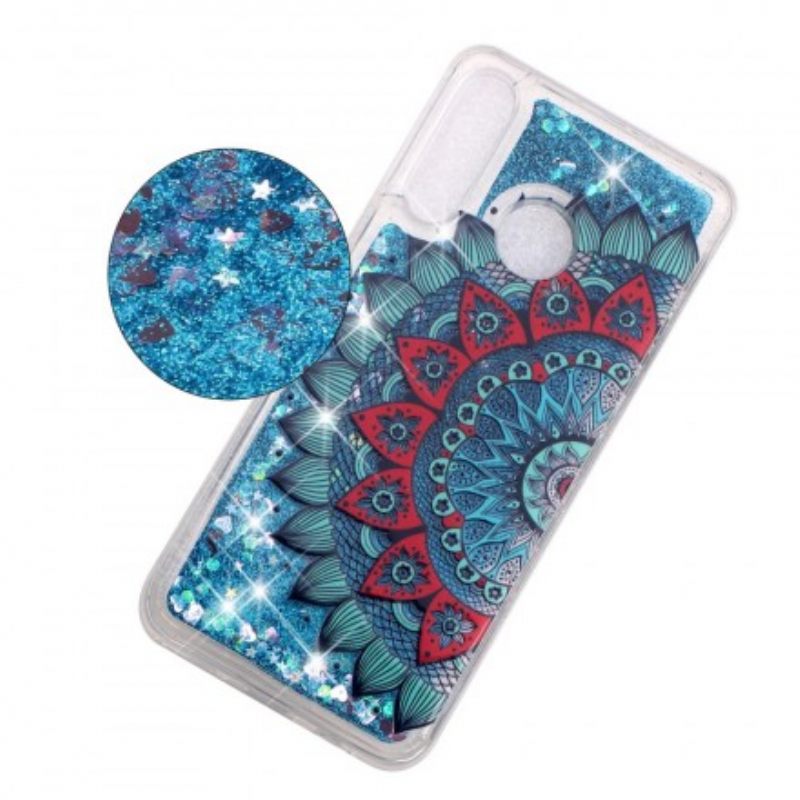 θηκη κινητου Huawei P30 Lite Clear Mandala Glitters