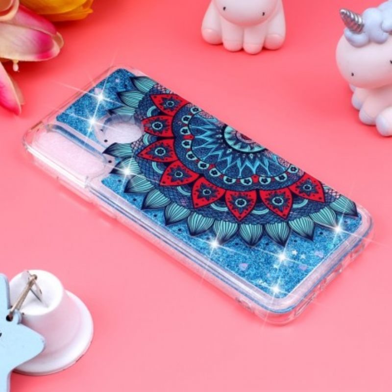 θηκη κινητου Huawei P30 Lite Clear Mandala Glitters