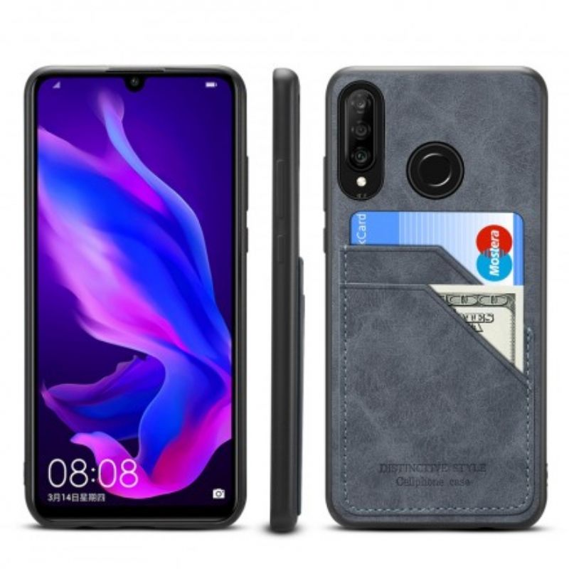 θηκη κινητου Huawei P30 Lite Διακριτικός Κάτοχος Κάρτας