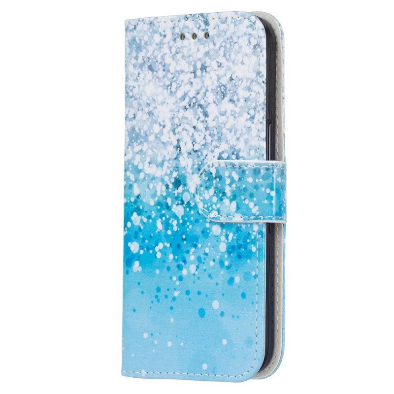 Κάλυμμα Samsung Galaxy A13 5G / A04s Blue Glitter Gradient