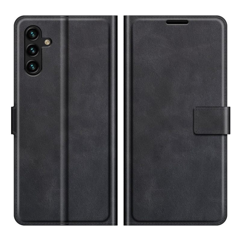 Κάλυμμα Samsung Galaxy A13 5G / A04s Faux Leather Slim