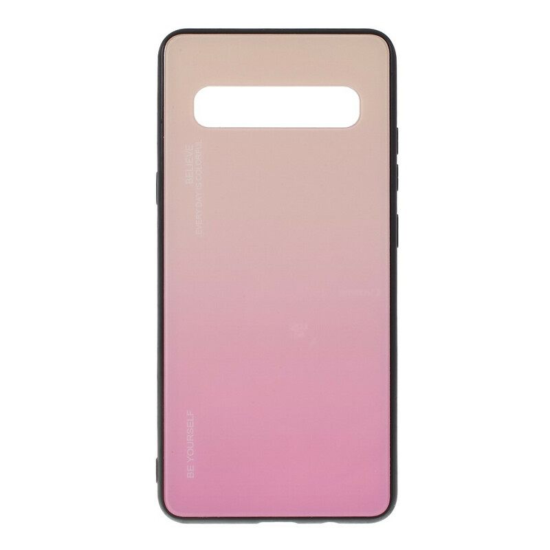 Θήκη Samsung Galaxy S10 5G Tempered Glass Be Yourself