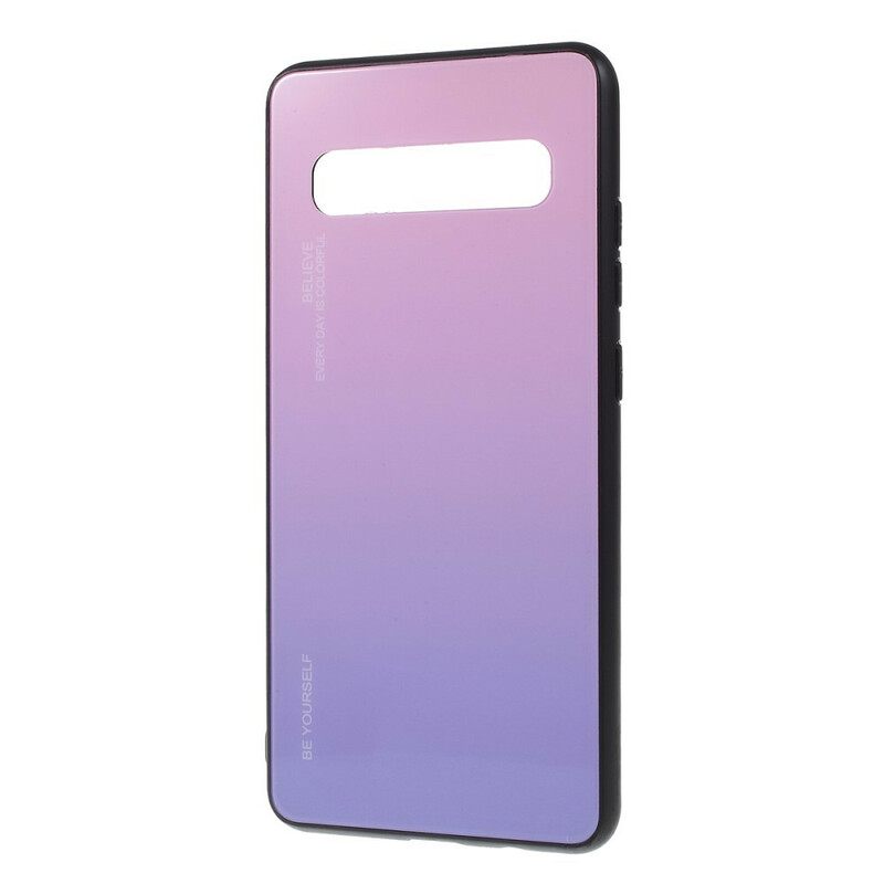 Θήκη Samsung Galaxy S10 5G Tempered Glass Be Yourself