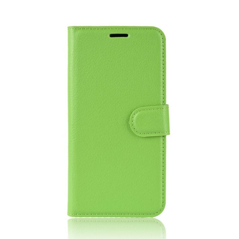 Κάλυμμα Xiaomi Mi A3 Premium Leather Effect Litchi