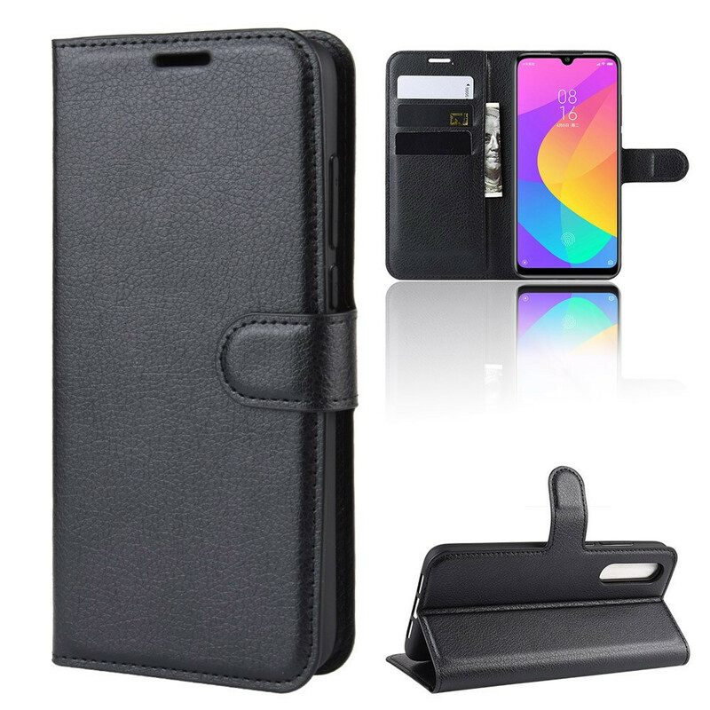 Κάλυμμα Xiaomi Mi A3 Premium Leather Effect Litchi