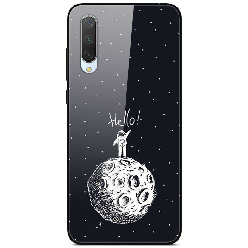 Θήκη Xiaomi Mi A3 Hello Moon Tempered Glass