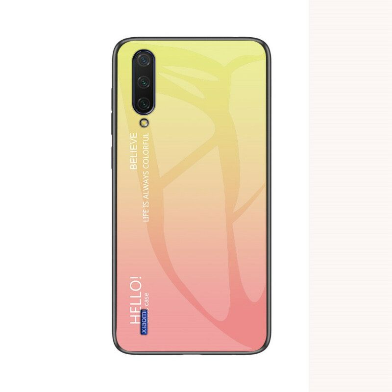 Θήκη Xiaomi Mi A3 Tempered Glass Γεια Σας