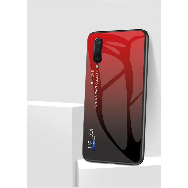 Θήκη Xiaomi Mi A3 Tempered Glass Γεια Σας