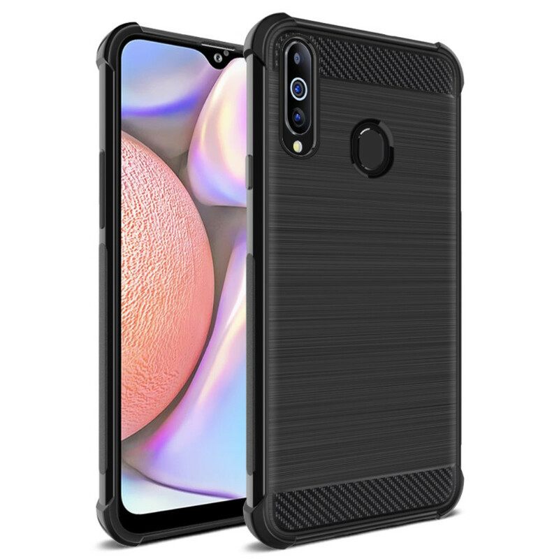 Θήκη Samsung Galaxy A20s Imak Vega Series Brushed Carbon Fiber