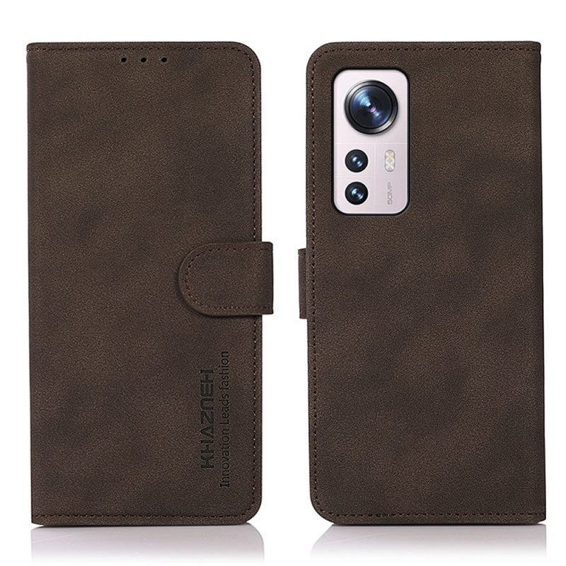 Κάλυμμα Xiaomi 12 Pro Khazneh Fashion Leather Effect