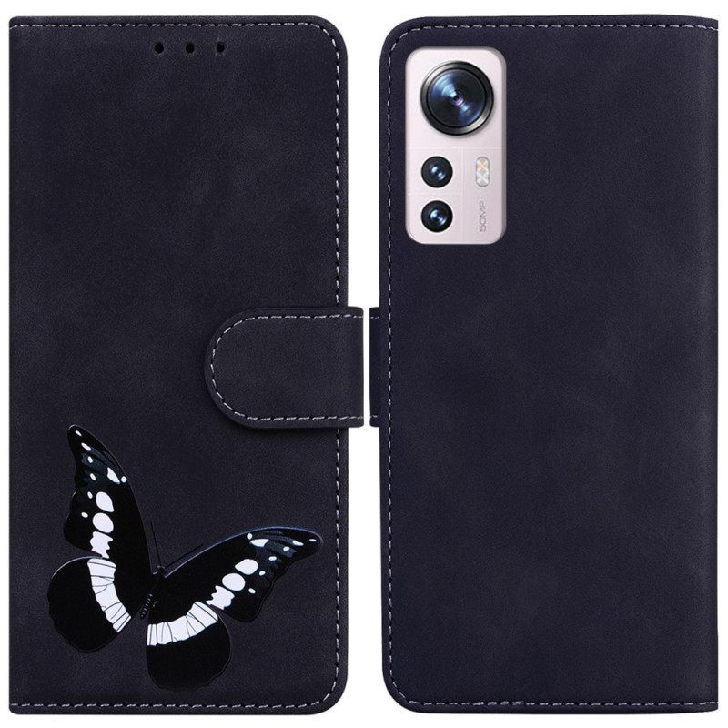 Κάλυμμα Xiaomi 12 Pro Skin-touch Butterfly