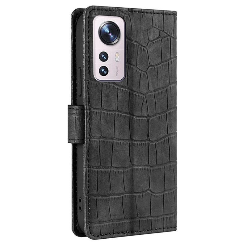 Κάλυμμα Xiaomi 12 Pro Skin-touch Crocodile