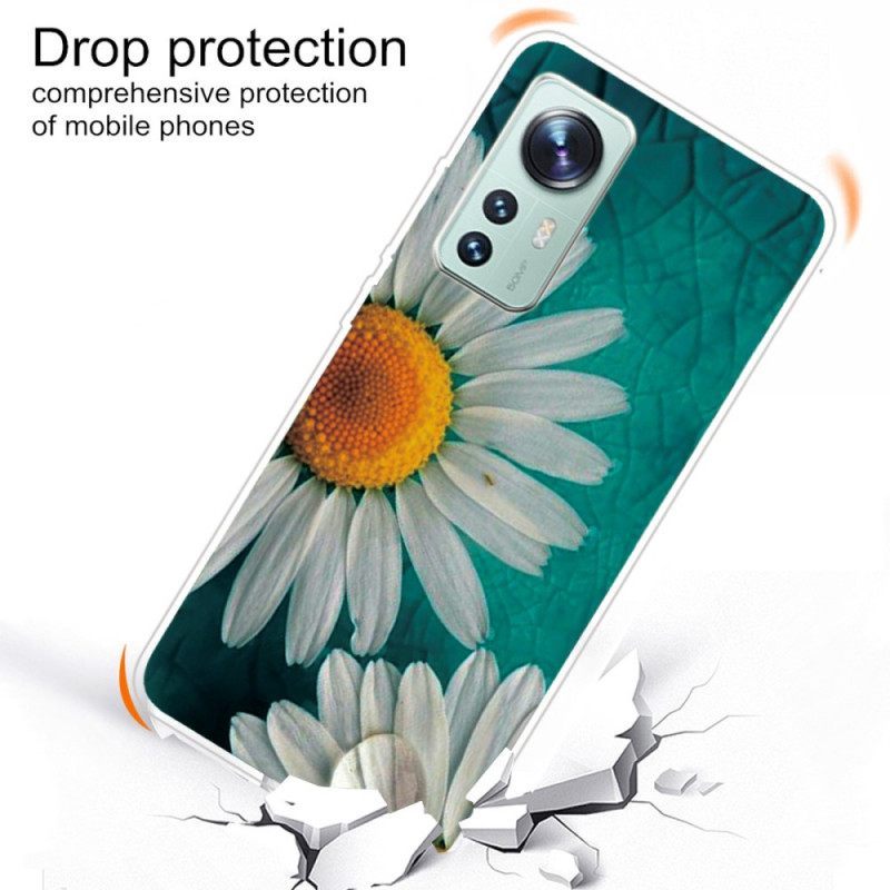 Θήκη Xiaomi 12 Pro Floral Σιλικόνη