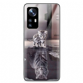 Θήκη Xiaomi 12 Pro Kitten Dream Tempered Glass