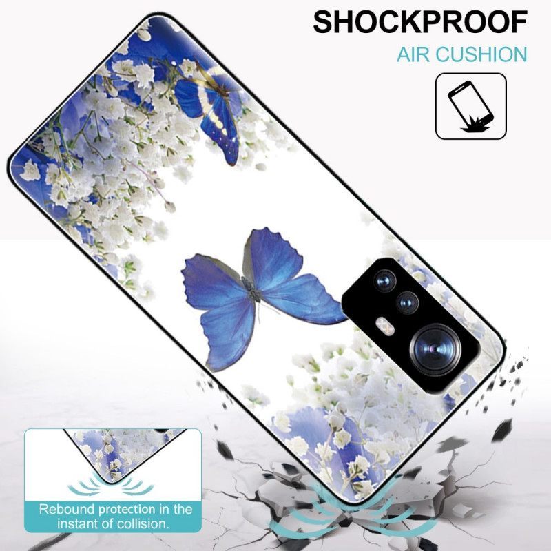 Θήκη Xiaomi 12 Pro Royal Butterflies Tempered Glass