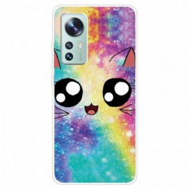 Θήκη Xiaomi 12 Pro Silicone Cat Deco