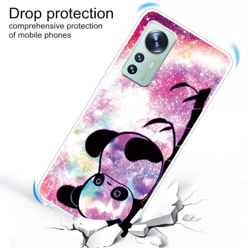 Θήκη Xiaomi 12 Pro Silicone Panda Ανάποδα