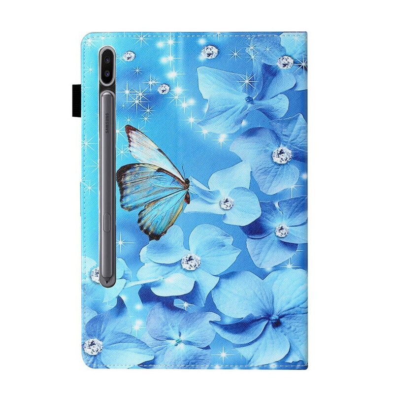 δερματινη θηκη Samsung Galaxy Tab S7 / Tab S8 Floral