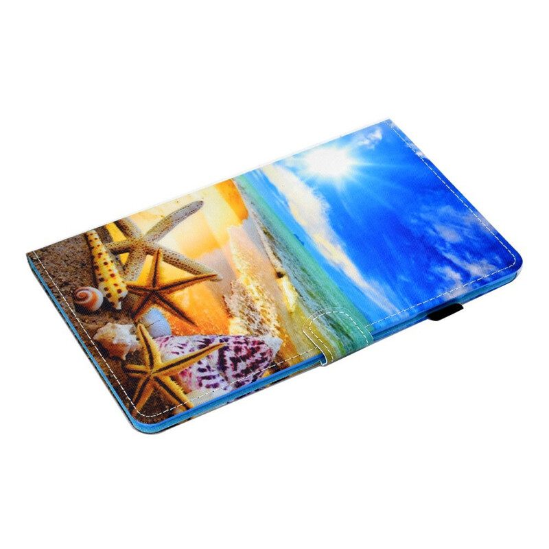 δερματινη θηκη Samsung Galaxy Tab S7 / Tab S8 Fun Beach