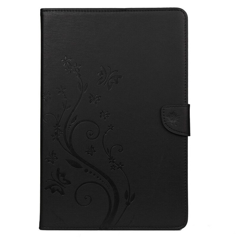 Κάλυμμα Samsung Galaxy Tab S7 / Tab S8 Floral Butterflies