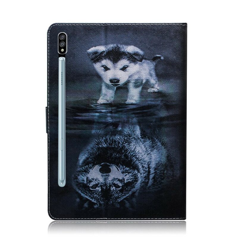 Κάλυμμα Samsung Galaxy Tab S7 / Tab S8 Puppy Dream