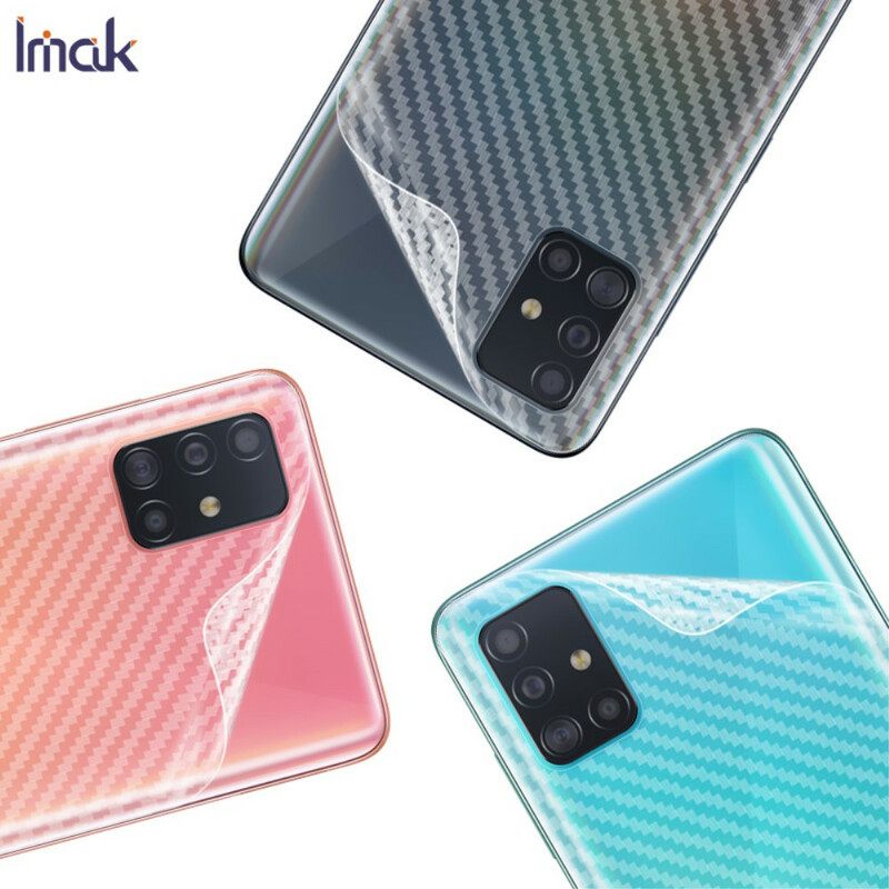 Πίσω Προστατευτική Μεμβράνη Για Samsung Galaxy A51 Carbon Style Imak