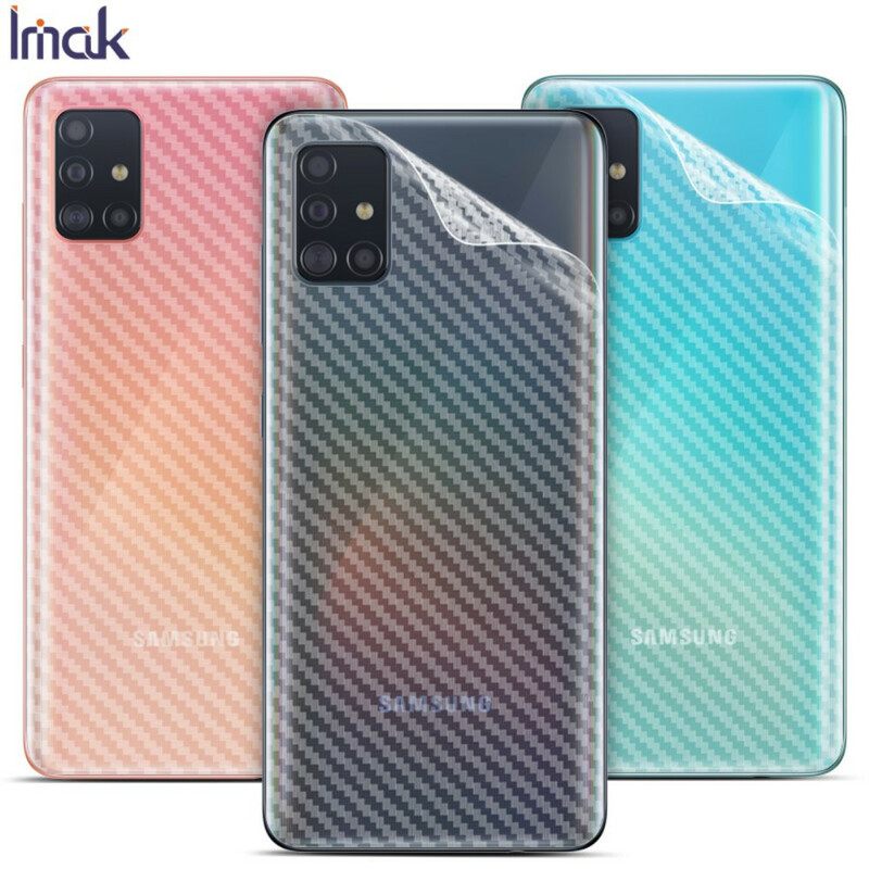 Πίσω Προστατευτική Μεμβράνη Για Samsung Galaxy A51 Carbon Style Imak