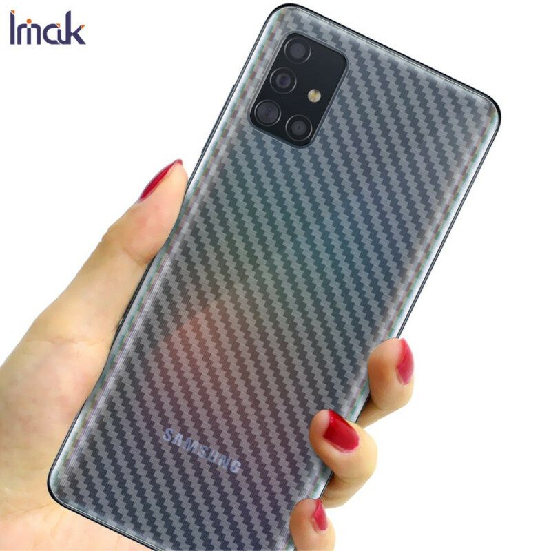 Πίσω Προστατευτική Μεμβράνη Για Samsung Galaxy A51 Carbon Style Imak