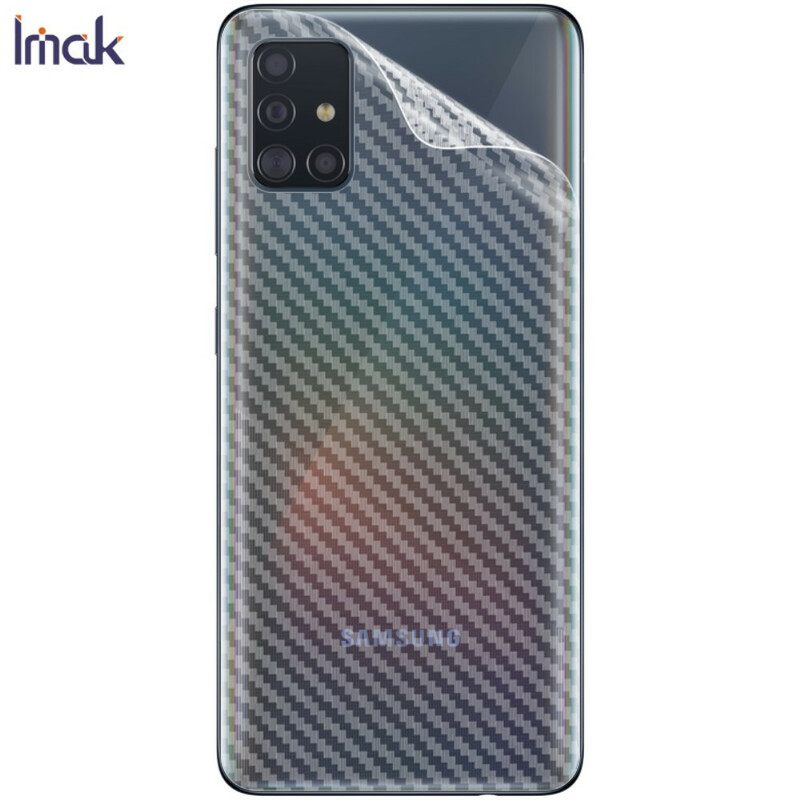 Πίσω Προστατευτική Μεμβράνη Για Samsung Galaxy A51 Carbon Style Imak