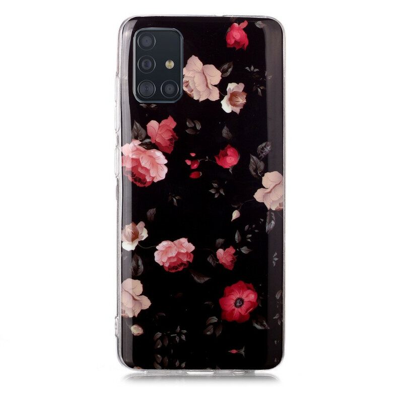 θηκη κινητου Samsung Galaxy A51 Fluorescent Floral Series