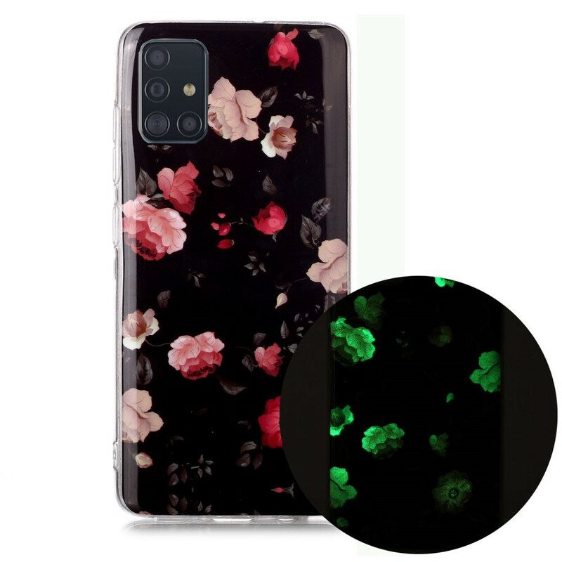 θηκη κινητου Samsung Galaxy A51 Fluorescent Floral Series