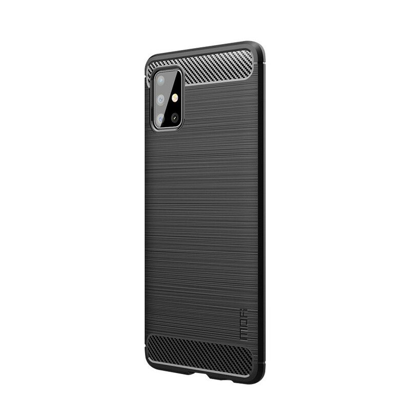 θηκη κινητου Samsung Galaxy A51 Mofi Brushed Carbon Fiber