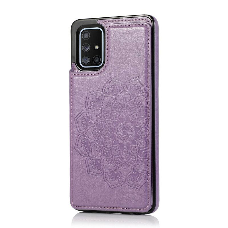 Θήκη Samsung Galaxy A51 Θήκη Κάρτας Εκτύπωσης Mandala