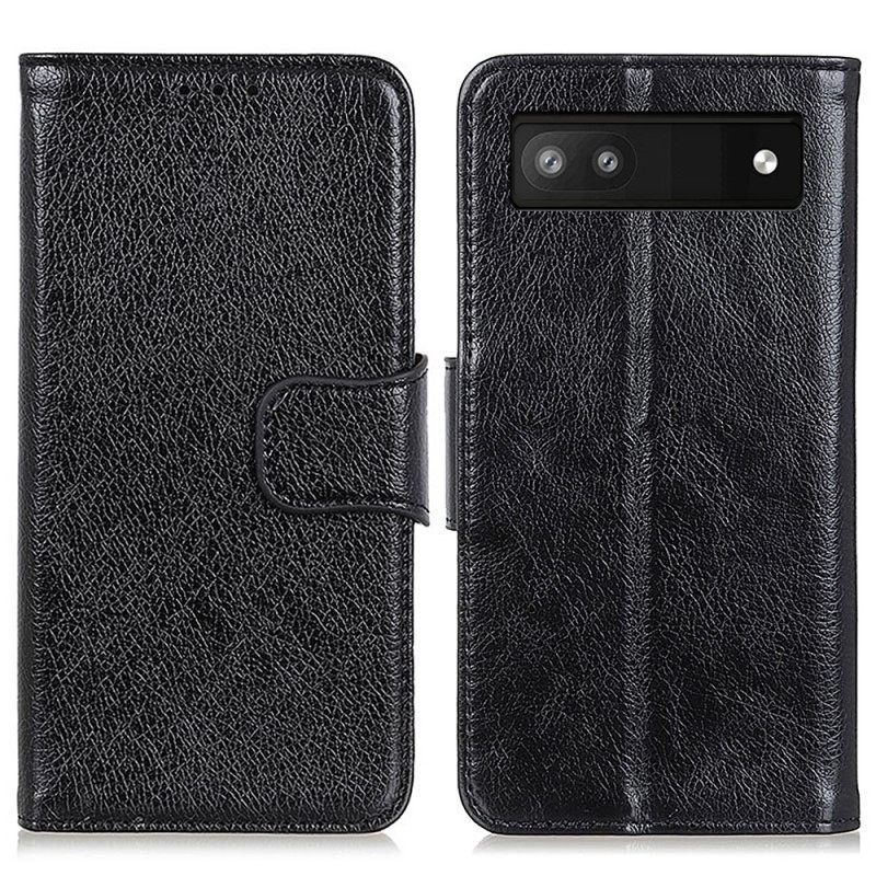 Κάλυμμα Google Pixel 7A Split Nappa Leather