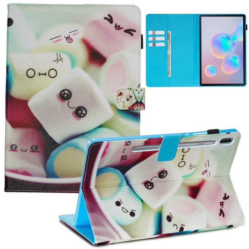 Κάλυμμα Samsung Galaxy Tab S6 Διασκεδαστικά Marshmallows