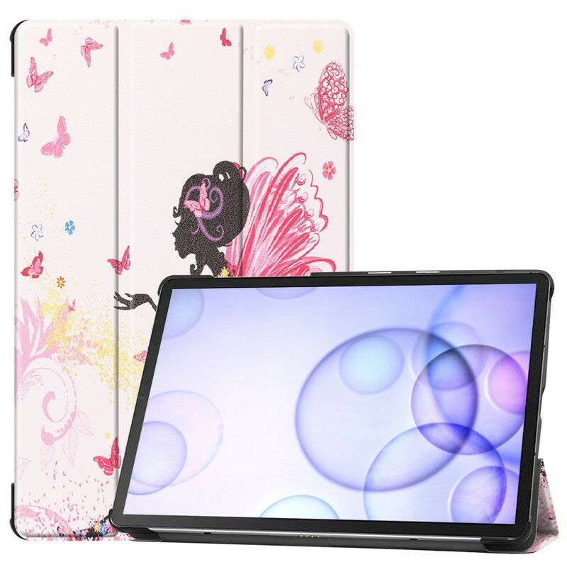 θηκη κινητου Samsung Galaxy Tab S6 Floral Fairy Faux Leather