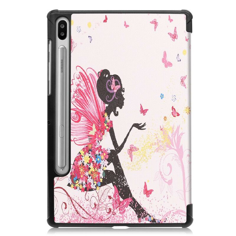 θηκη κινητου Samsung Galaxy Tab S6 Floral Fairy Faux Leather